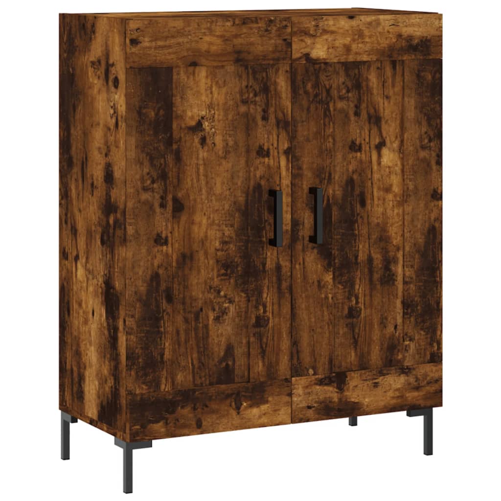Komoda, dūminio ąžuolo spalvos, 69,5x34x180cm, apdirbta mediena