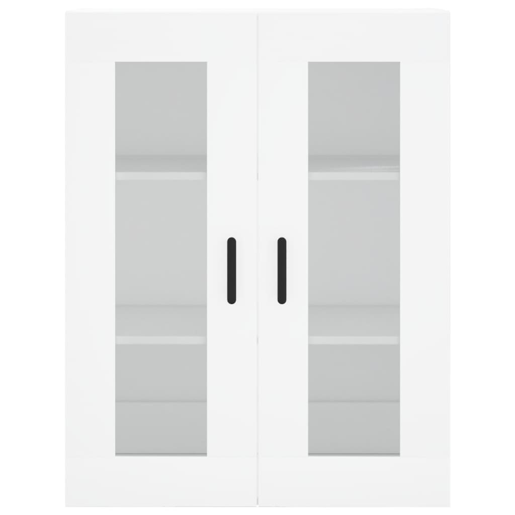 Chest of drawers, white, 69.5x34x180cm, engineered wood