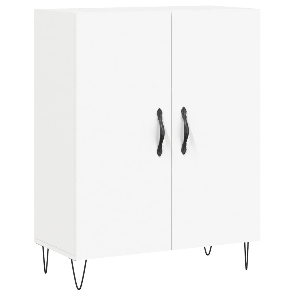 Kumode, balta, 69,5x34x180cm, apstrādāta koksne