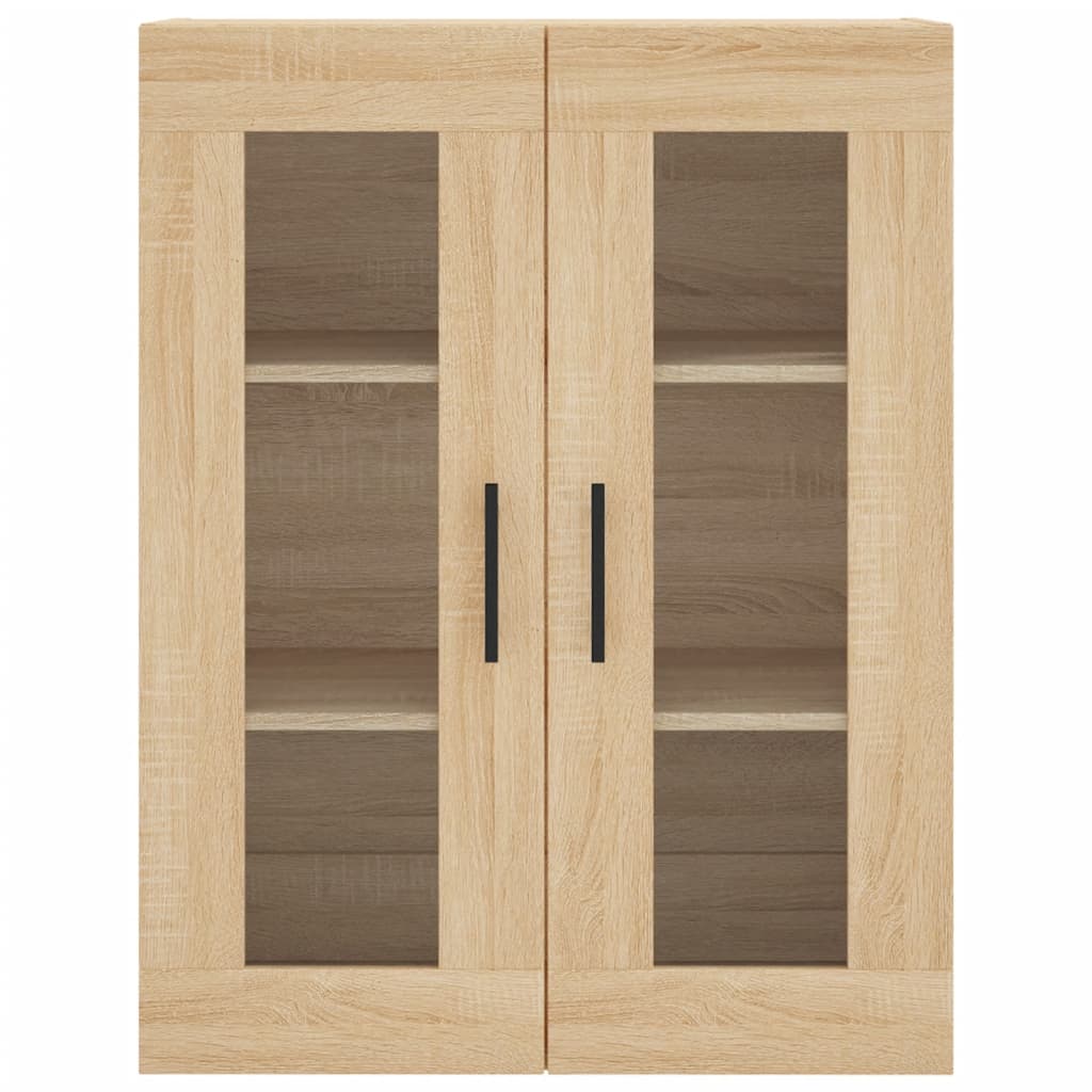 Chest of drawers, Sonoma oak, 69.5x34x180cm, engineered wood