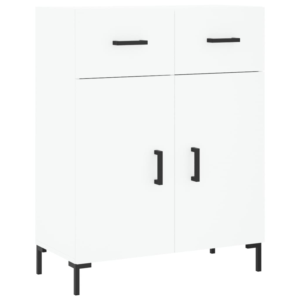 Kumode, balta, 69,5x34x180cm, apstrādāta koksne