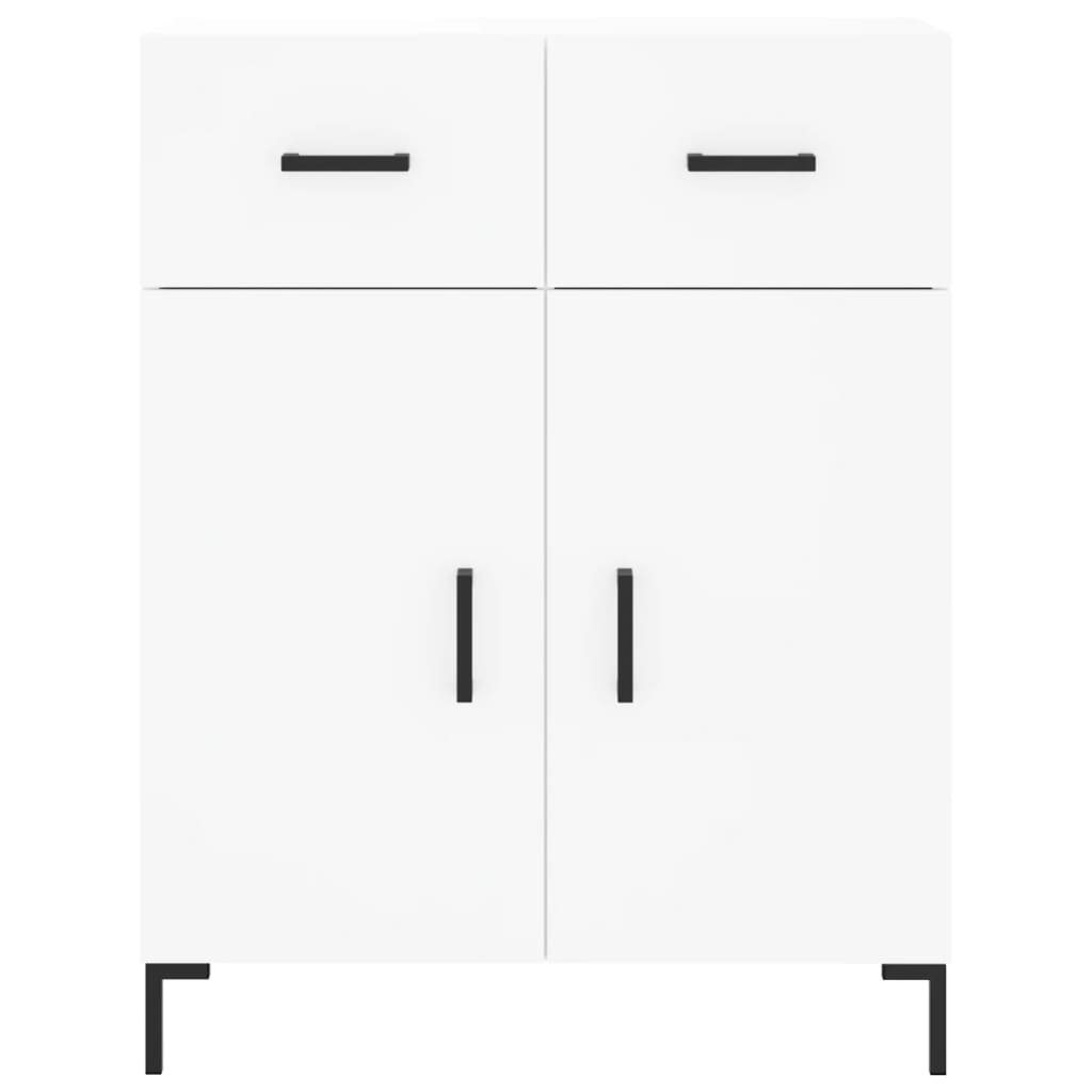 Kumode, balta, 69,5x34x180cm, apstrādāta koksne