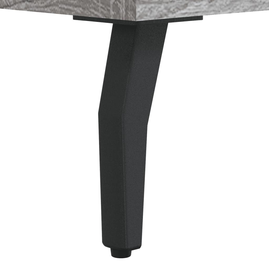 Kumode, pelēka ozola krāsā, 69,5x34x180cm, apstrādāta koksne