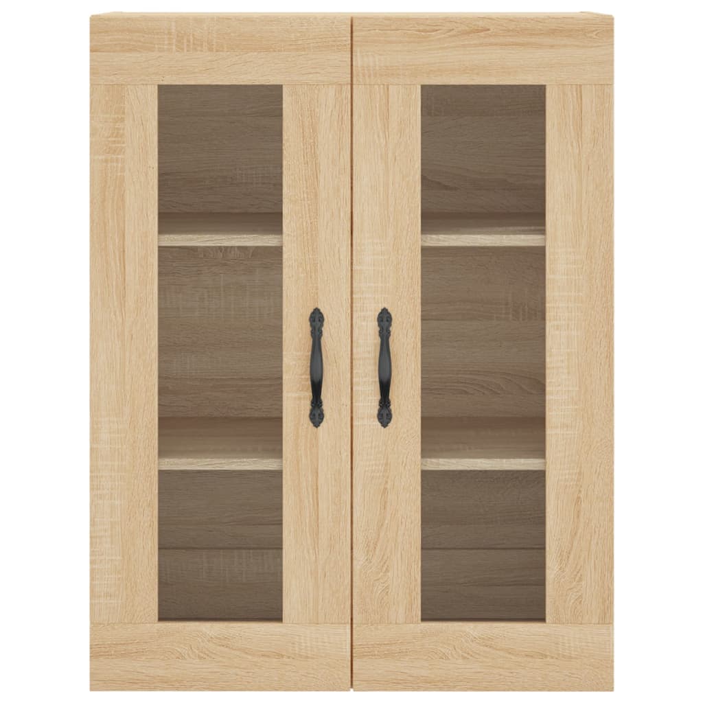 Chest of drawers, Sonoma oak, 69.5x34x180cm, engineered wood