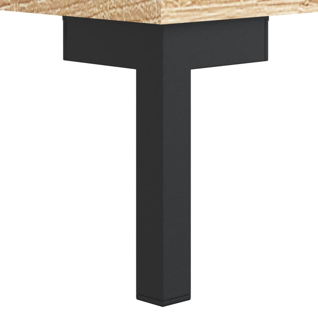 Chest of drawers, Sonoma oak, 34.5x34x180cm, engineered wood