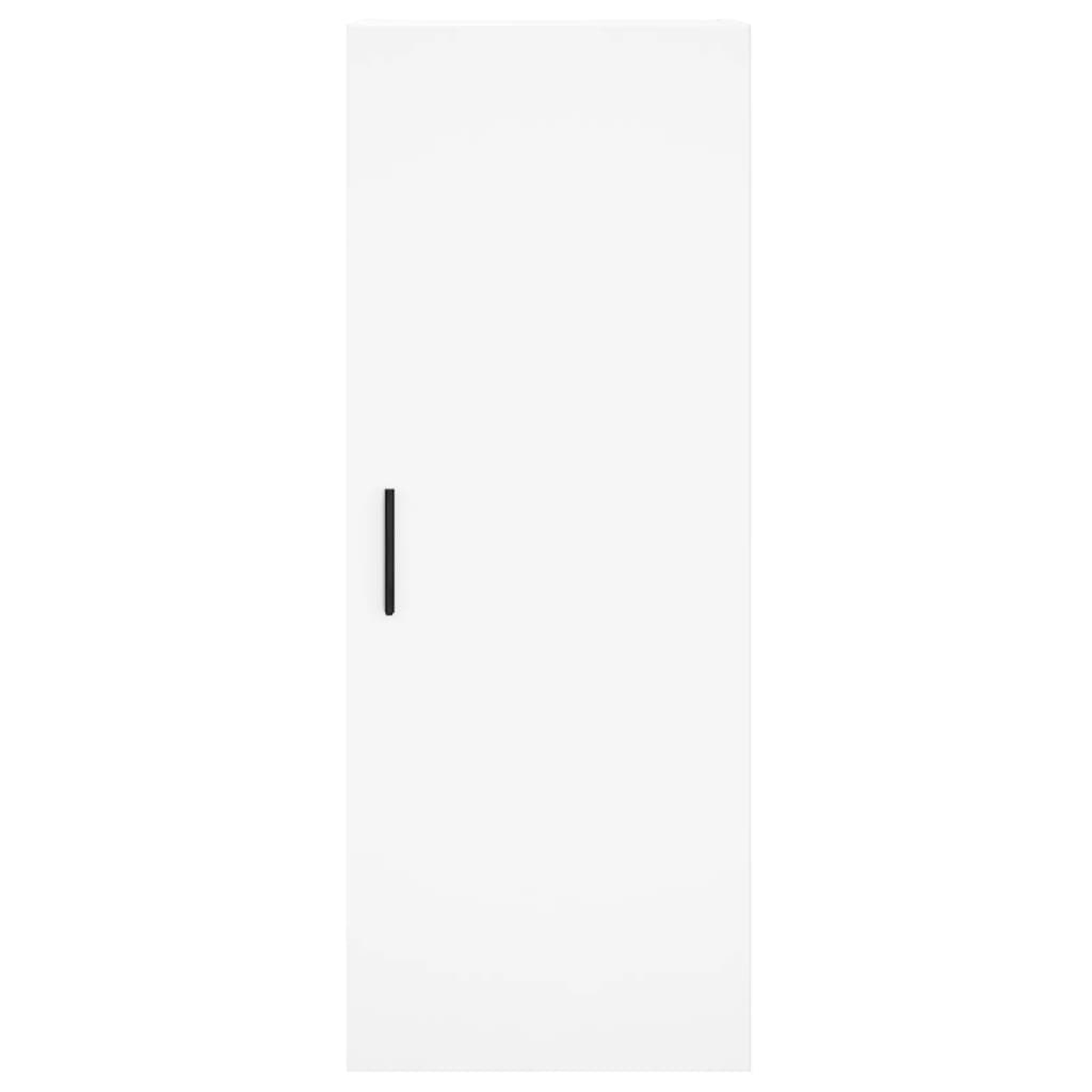 Komoda, baltos spalvos, 34,5x34x180cm, apdirbta mediena