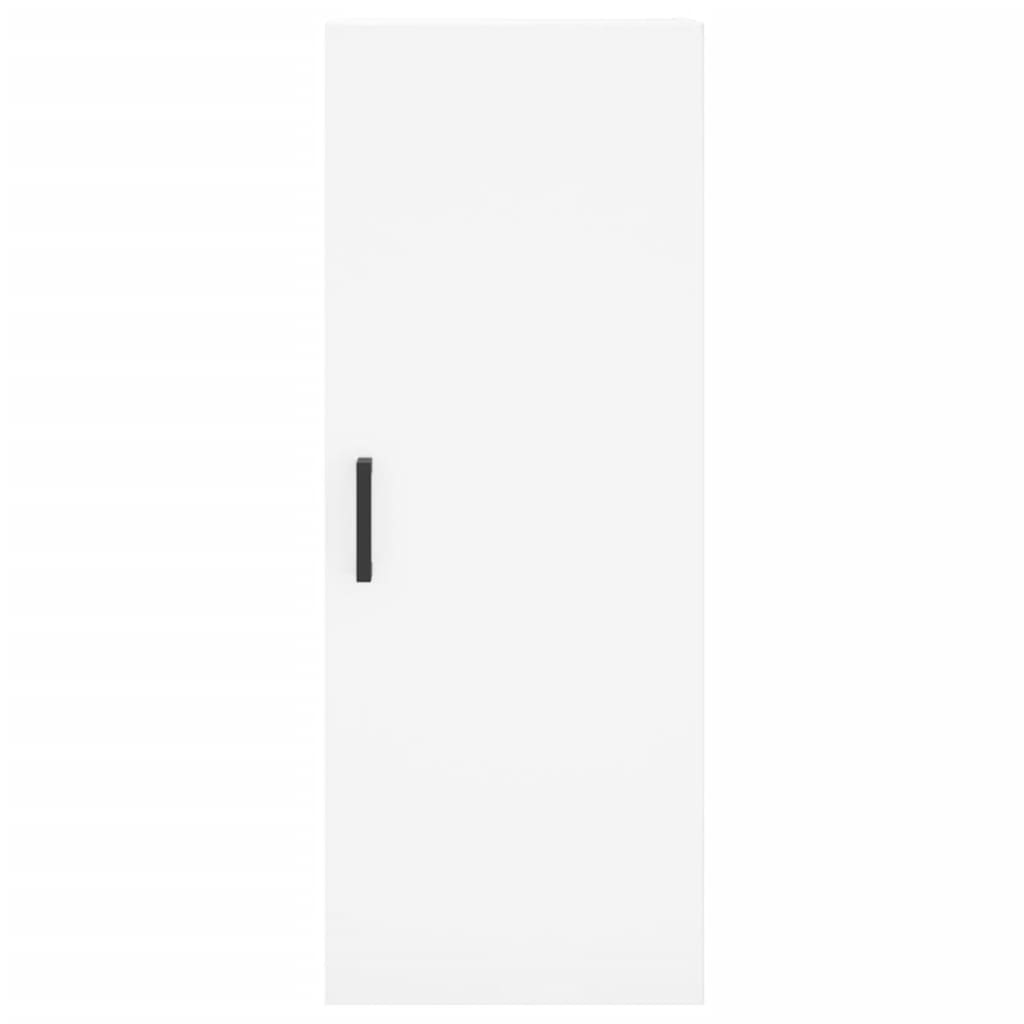 Chest of drawers, white, 34.5x34x180cm, engineered wood