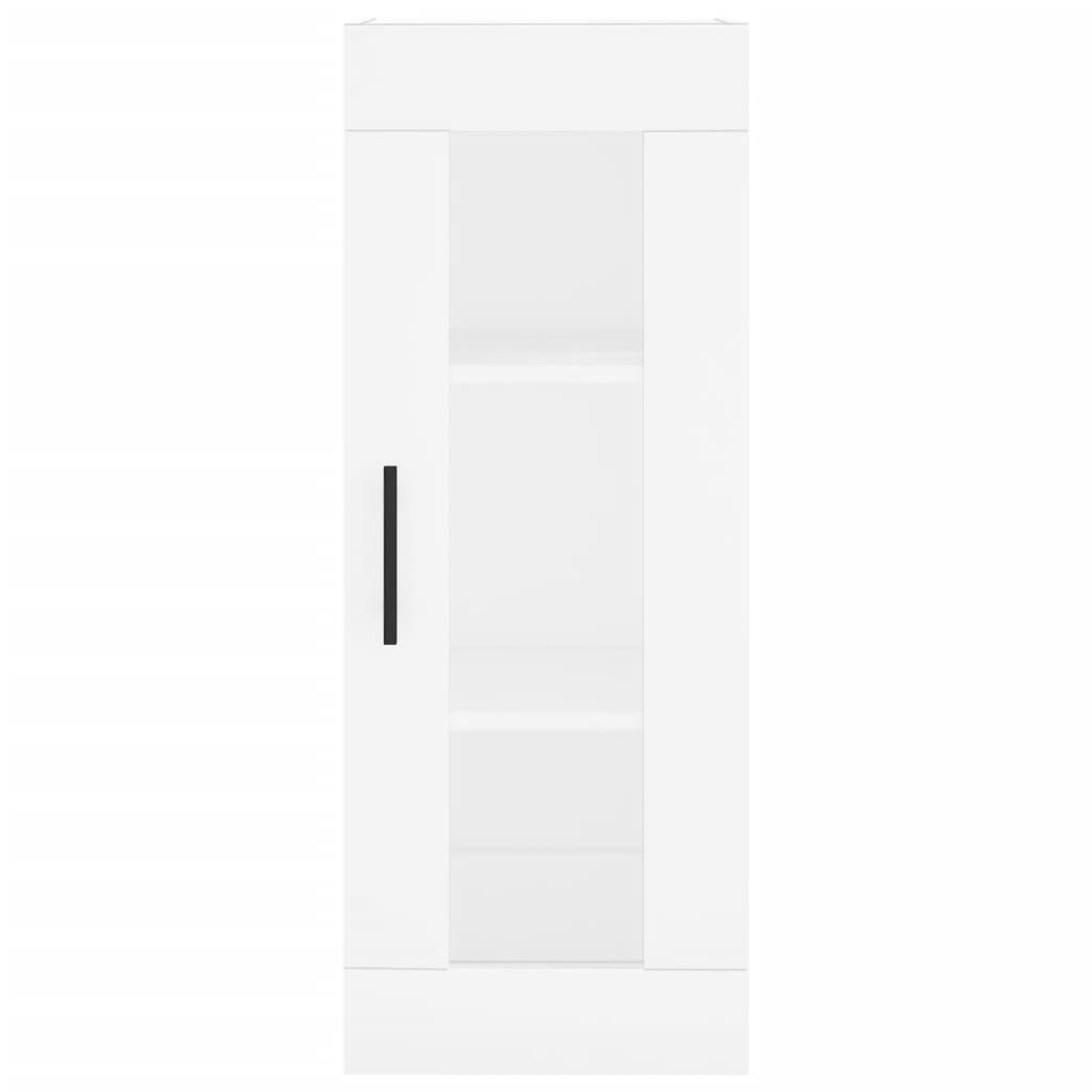 Komoda, baltos spalvos, 34,5x34x180cm, apdirbta mediena
