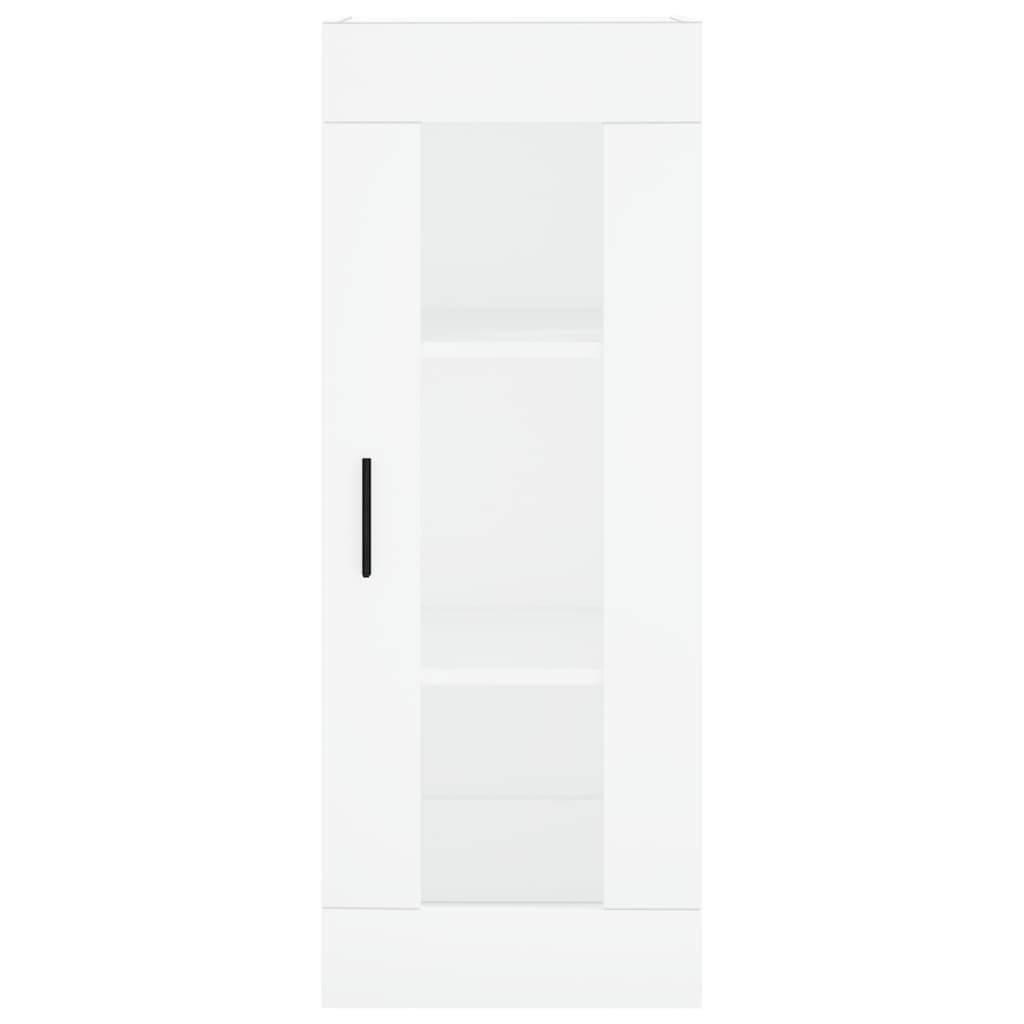 Komoda, baltos spalvos, 34,5x34x180cm, apdirbta mediena