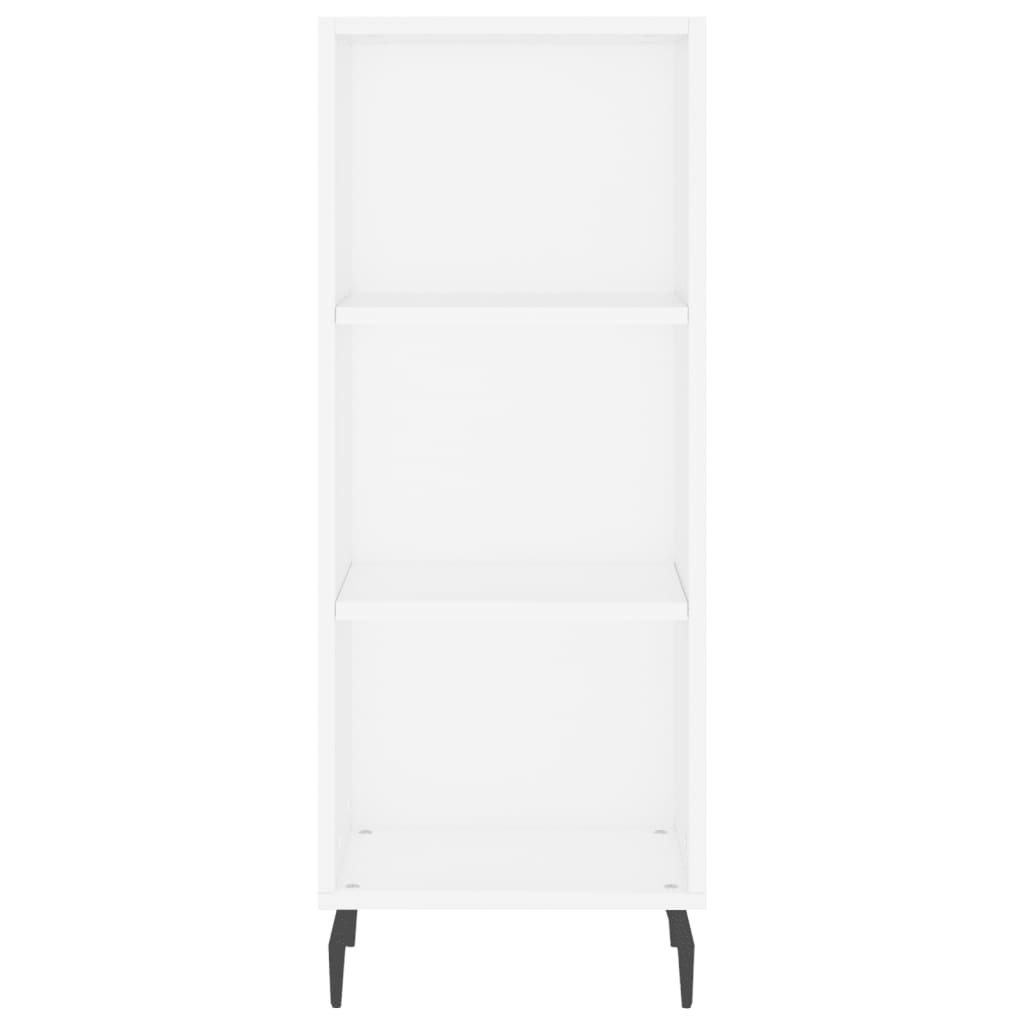 Komoda, baltos spalvos, 34,5x34x180cm, apdirbta mediena