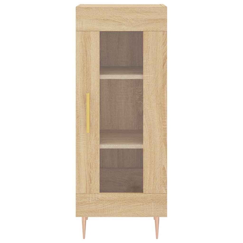 Chest of drawers, Sonoma oak, 34.5x34x180cm, engineered wood