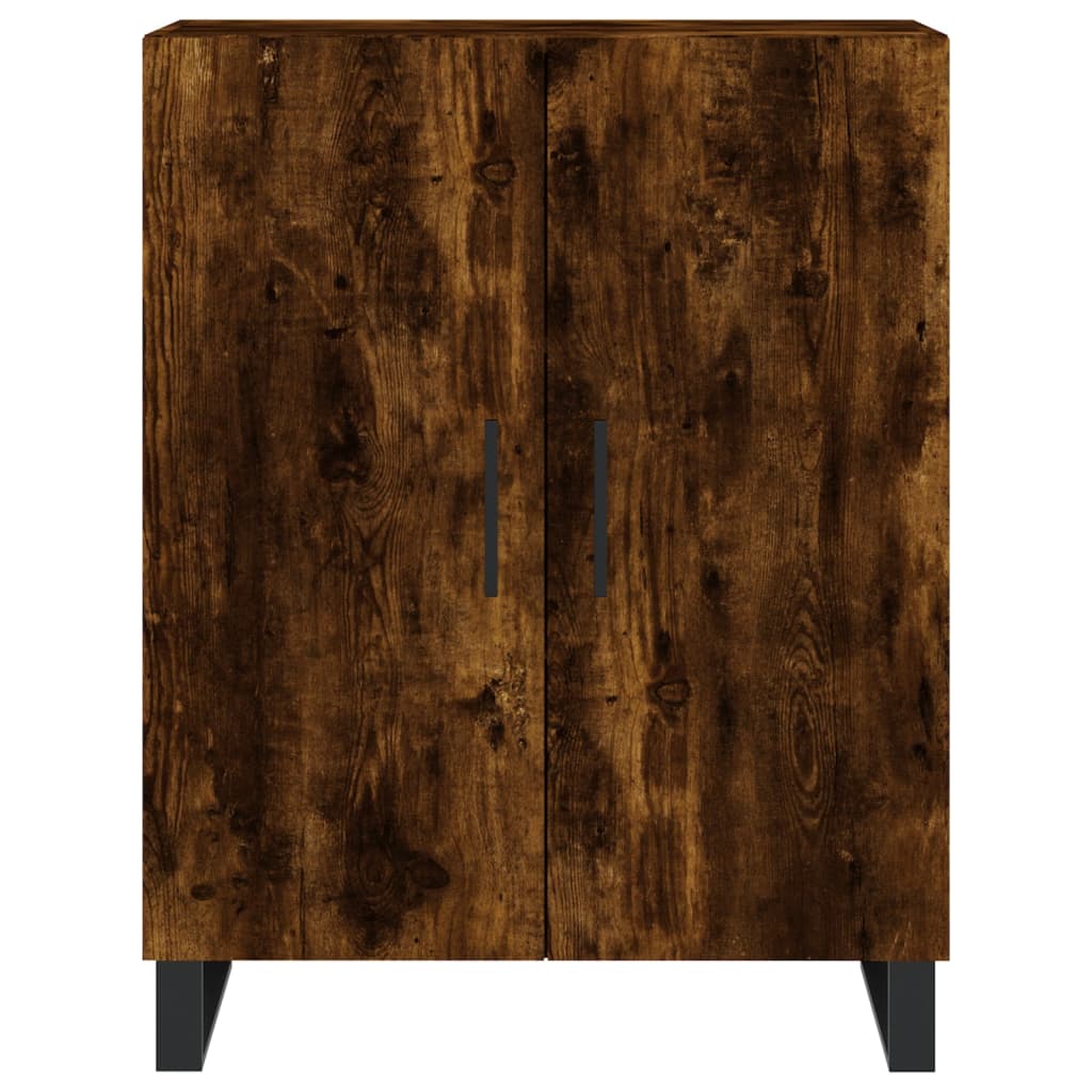 Komoda, dūminio ąžuolo spalvos, 69,5x34x180cm, apdirbta mediena