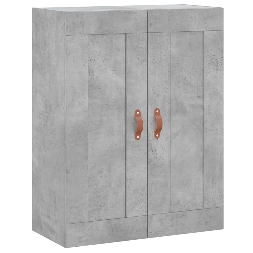 Komoda, betono pilkos spalvos, 69,5x34x180cm, apdirbta mediena