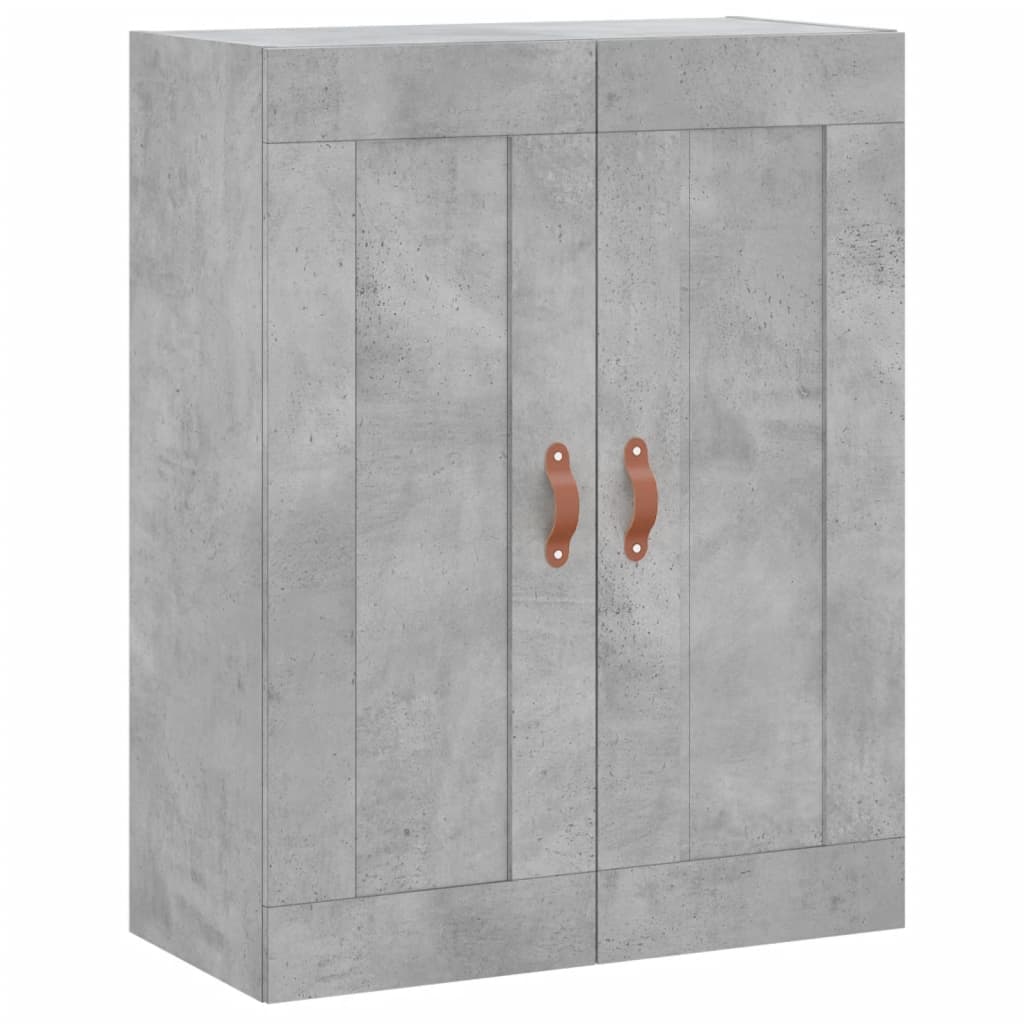 Komoda, betono pilkos spalvos, 69,5x34x180cm, apdirbta mediena