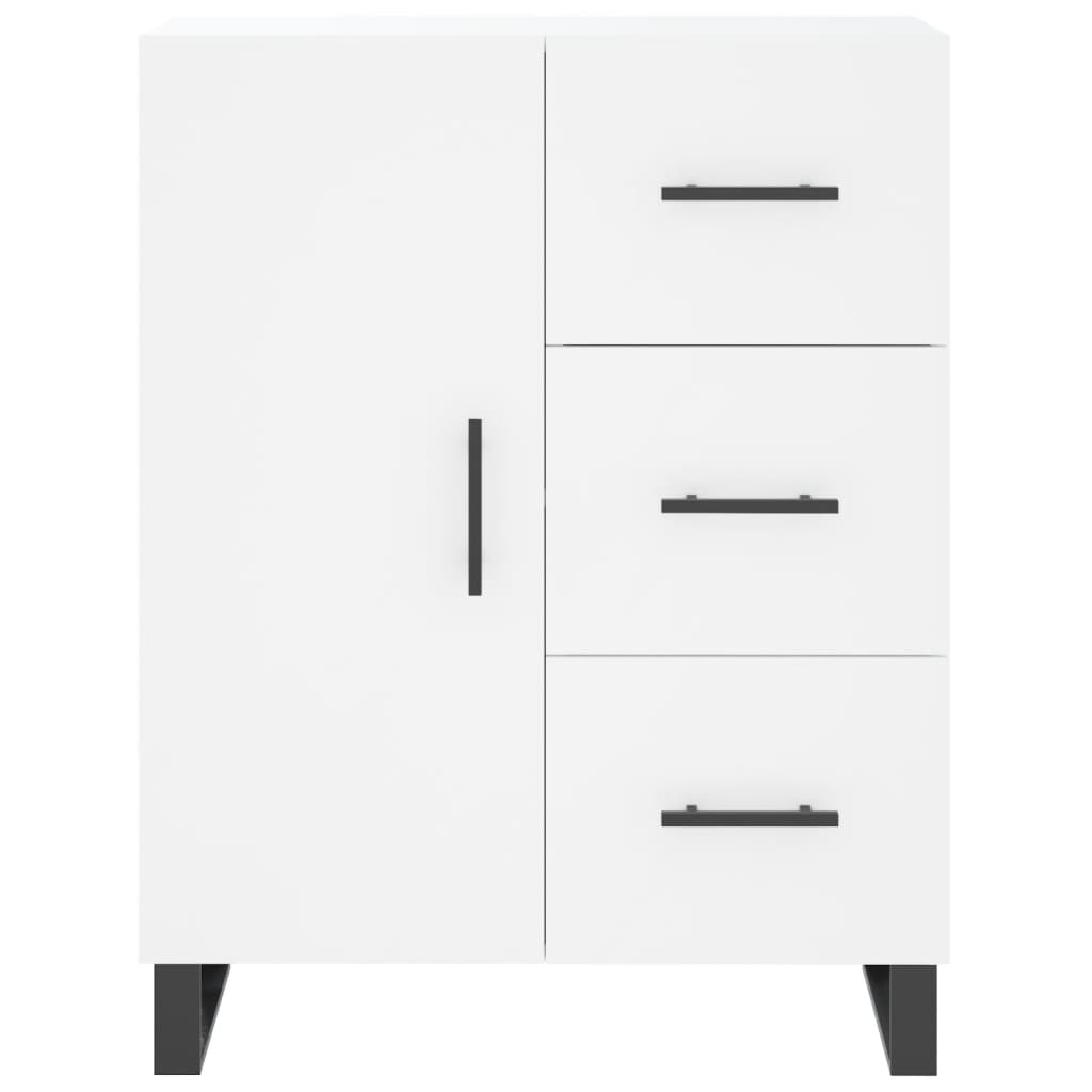 Kumode, balta, 69,5x34x180cm, apstrādāta koksne