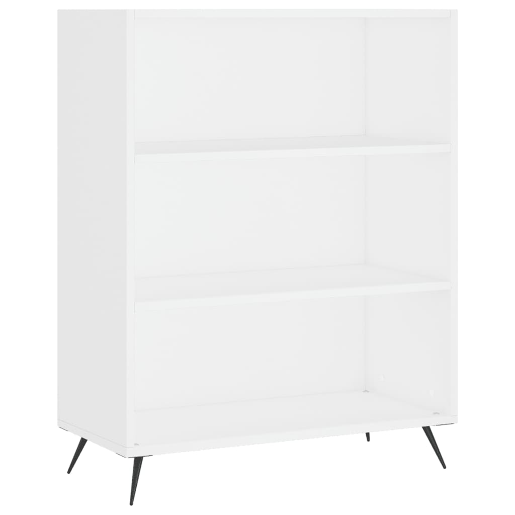 Komoda, baltos spalvos, 69,5x34x180cm, apdirbta mediena