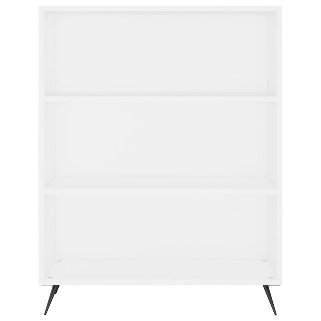 Komoda, baltos spalvos, 69,5x34x180cm, apdirbta mediena