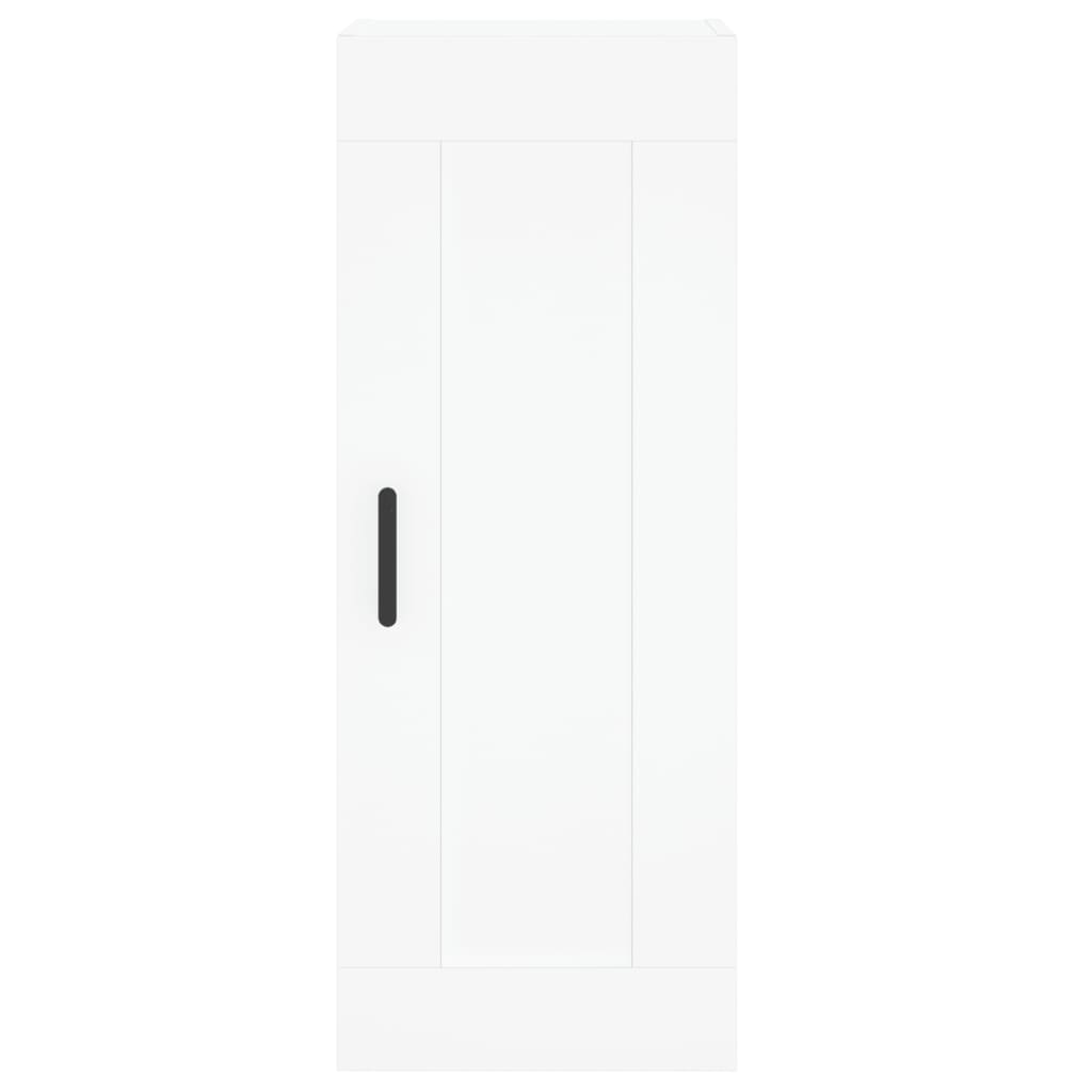 Chest of drawers, white, 34.5x34x180cm, engineered wood