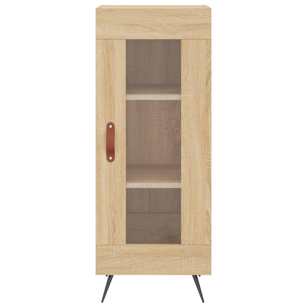 Chest of drawers, Sonoma oak, 34.5x34x180cm, engineered wood