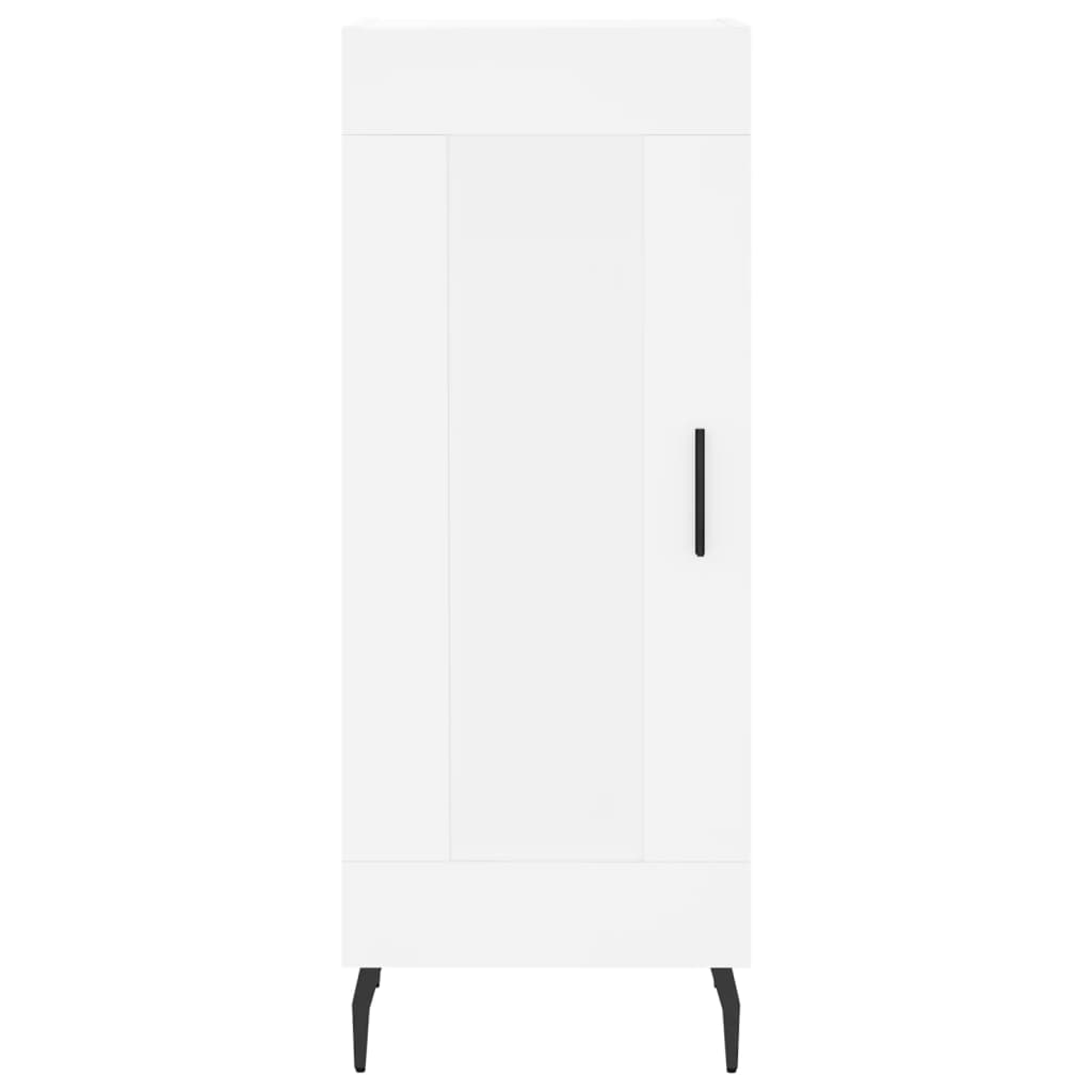 Kumode, balta, 34,5x34x180cm, apstrādāta koksne