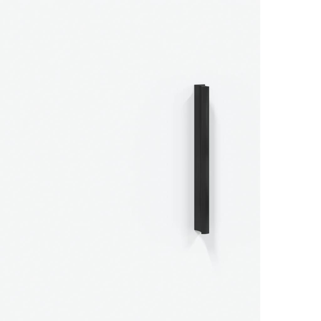 Kumode, balta, 34,5x34x180cm, apstrādāta koksne