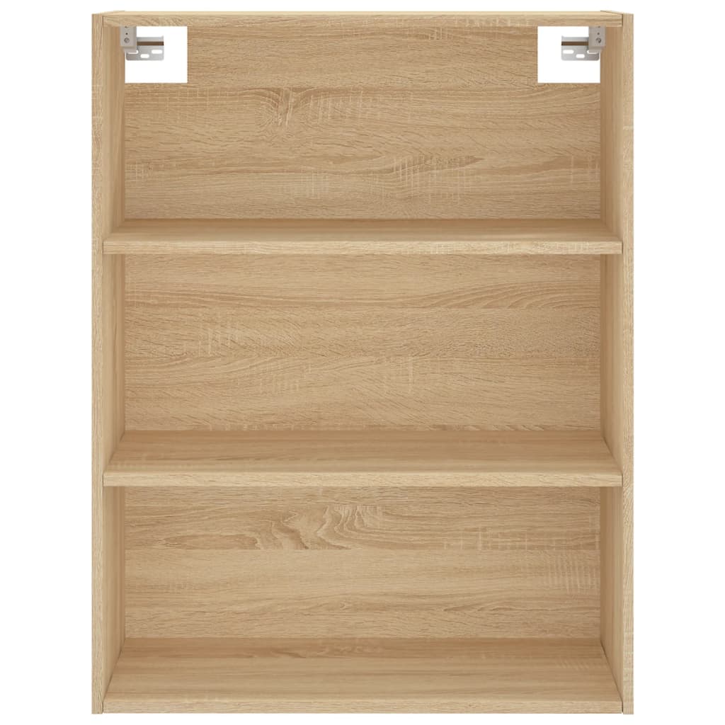 Kumode, ozola sonoma krāsā, 69,5x34x180cm, apstrādāta koksne