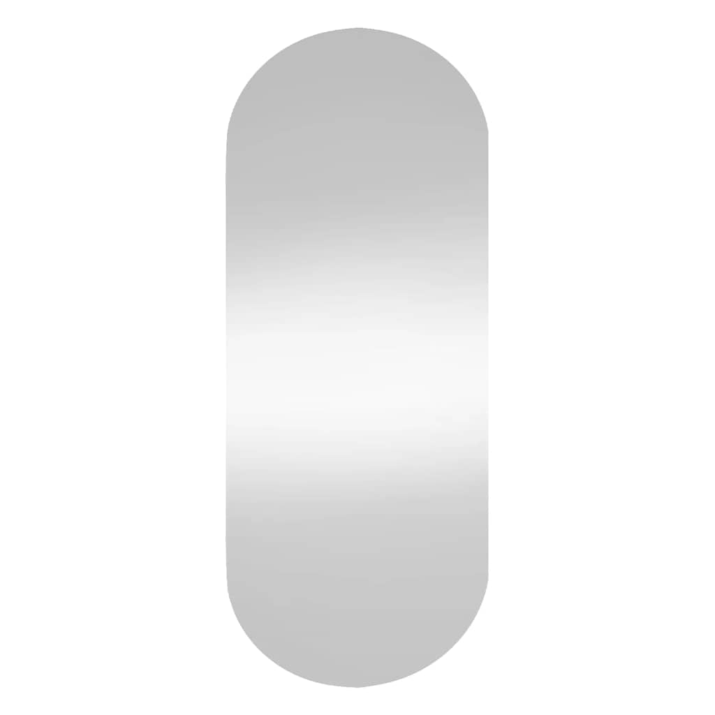 Wall mirror, 35x80cm, glass, oval