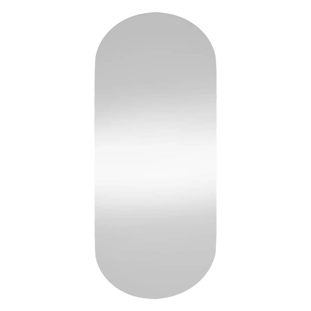 Wall mirror, 45x100cm, glass, oval-shaped