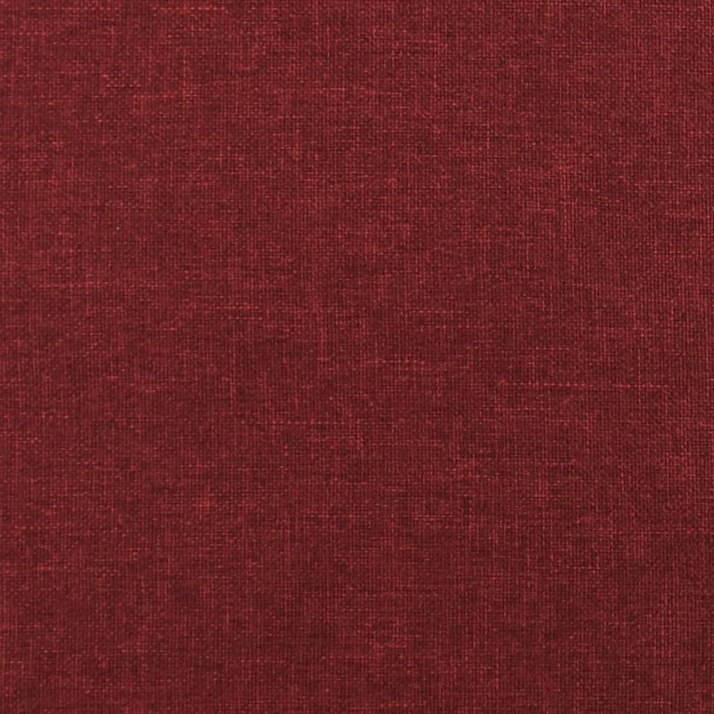 Elektriskais masāžas krēsls, vīna sarkans, audums