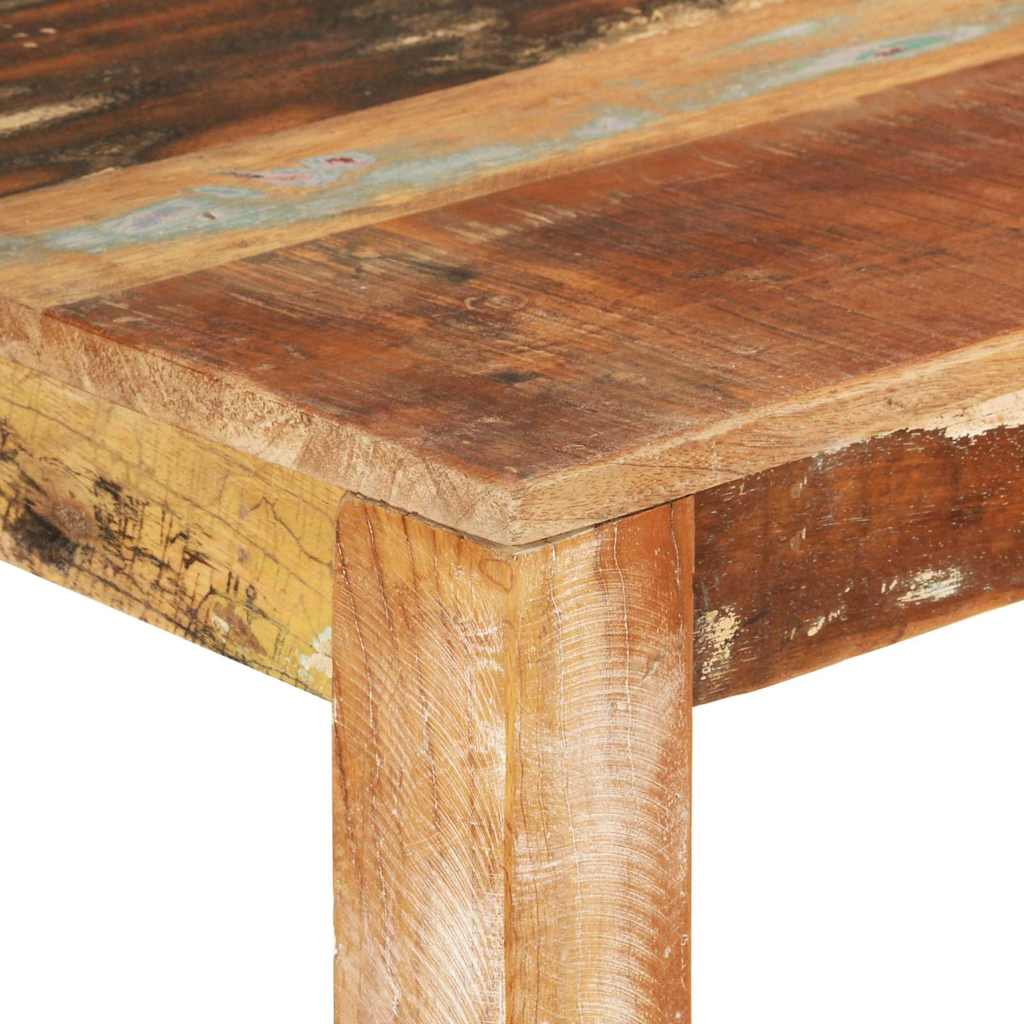 Pusdienu galds, 110x55x76cm, pārstrādāts masīvkoks
