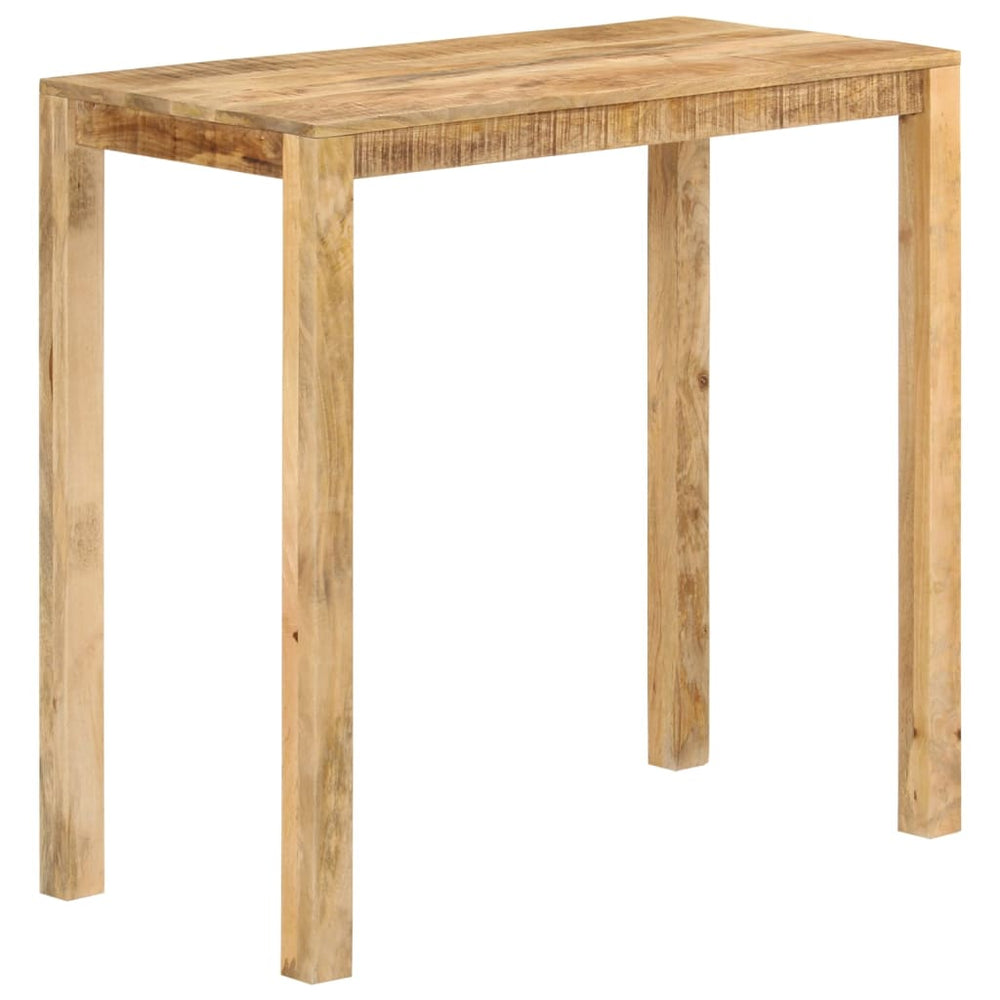 Bar table, 112x55x108cm, solid mango wood