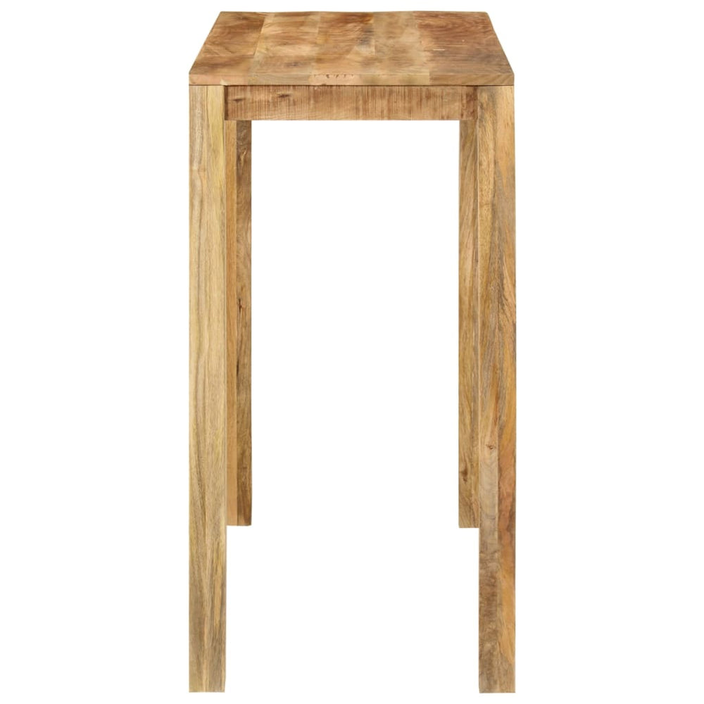 Bar table, 112x55x108cm, solid mango wood