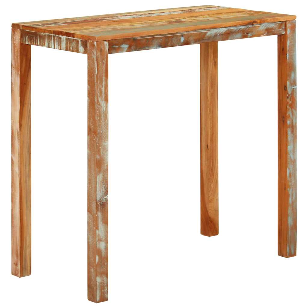 Bāra galds, 112x55x108cm, otrreizēji pārstrādāta koka masīvs
