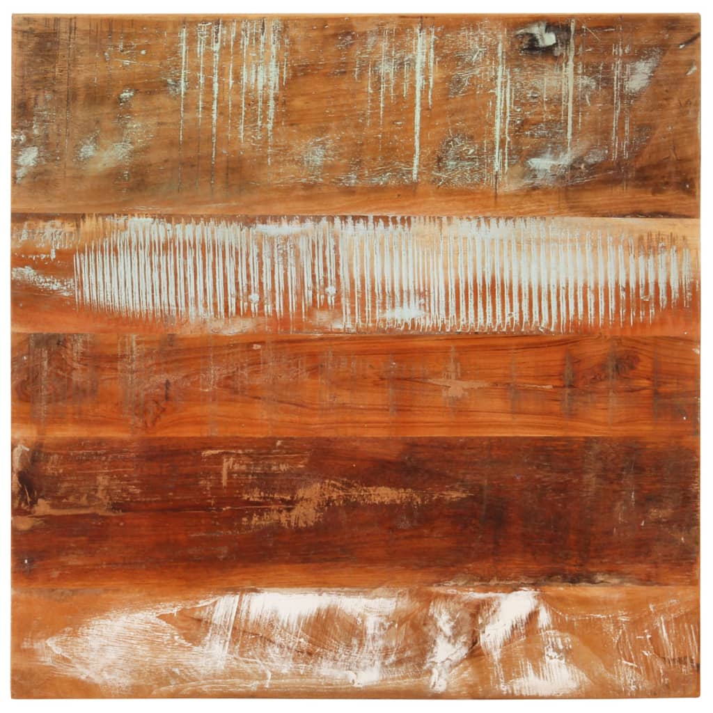 Kafijas galdiņš, 55x55x35cm, masīva pārstrādāta koksne