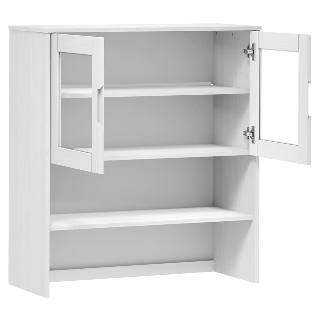 CHEST TOP MOLDE, white, 90x35x100cm, solid pine
