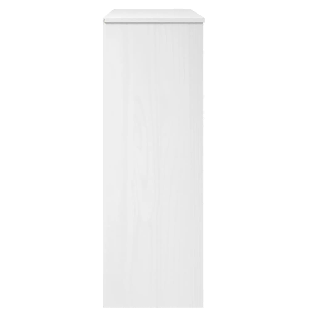 CHEST TOP MOLDE, white, 90x35x100cm, solid pine