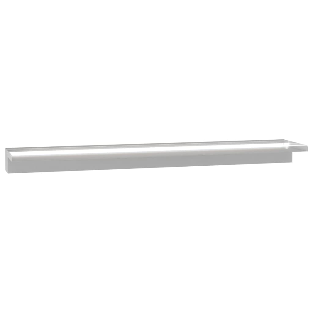 Baseino fontanas-krioklys su LED, nerūdijantis plienas, 110cm