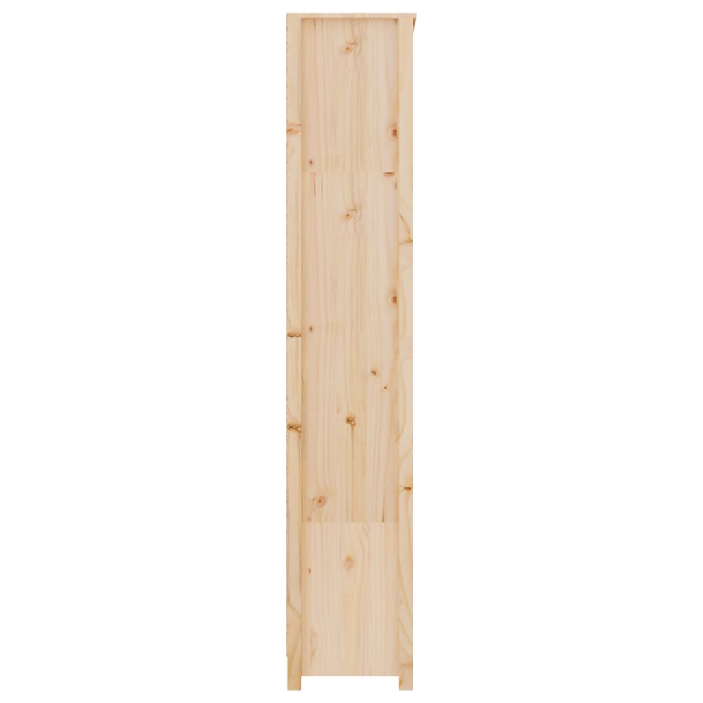 Grāmatu skapis, 80x35x183cm, masīva priedes koksne