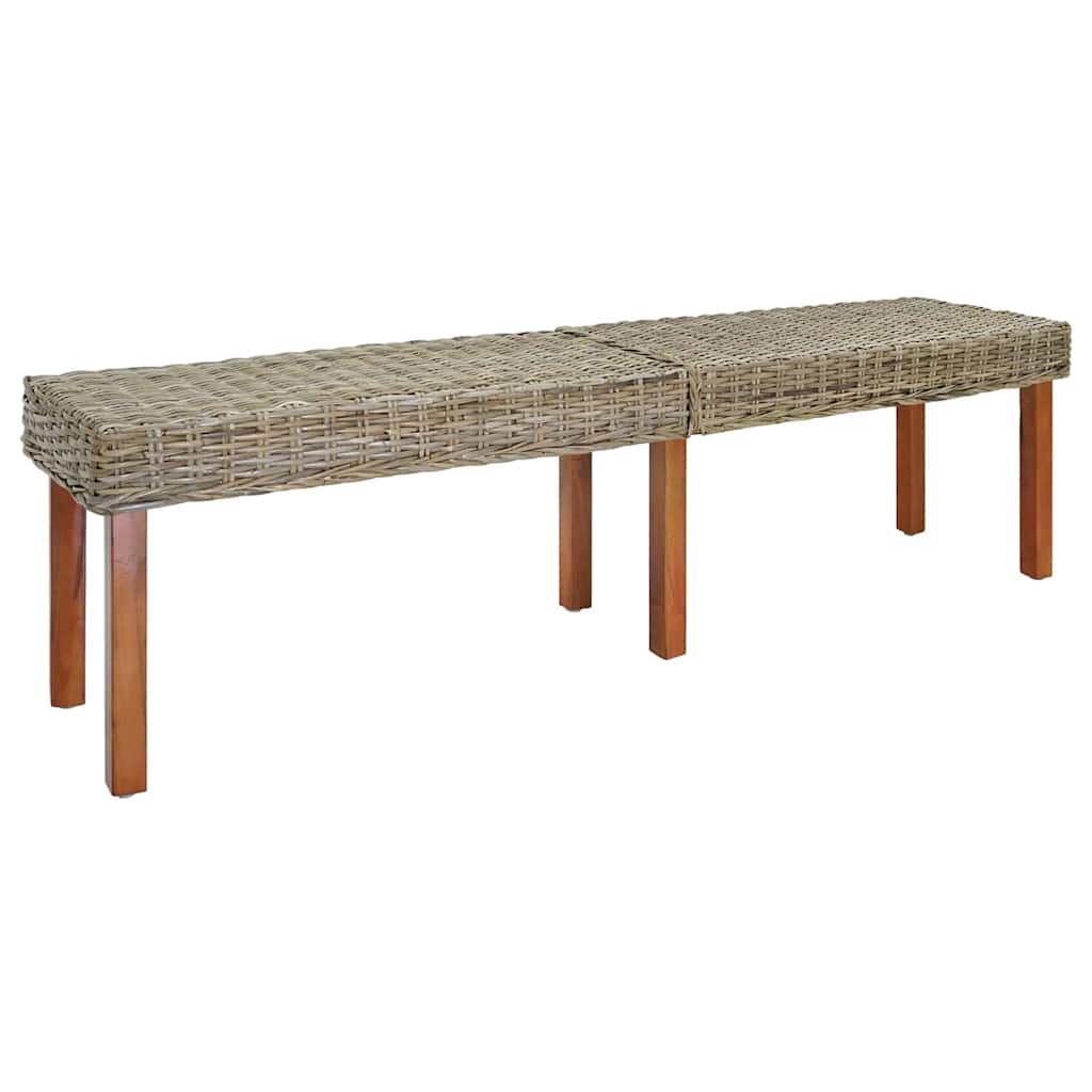 Bench Sand 160 x 35 x 45 cm Solid Mango Wood