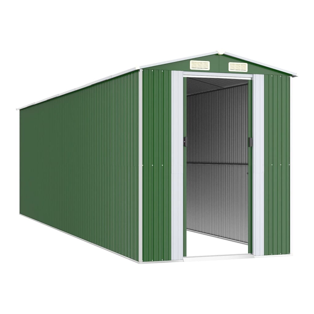 Shed BECKFORD, green, 192x689cm