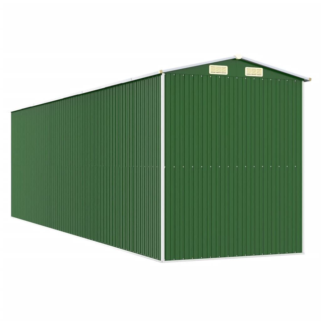 Shed BECKFORD, green, 192x689cm