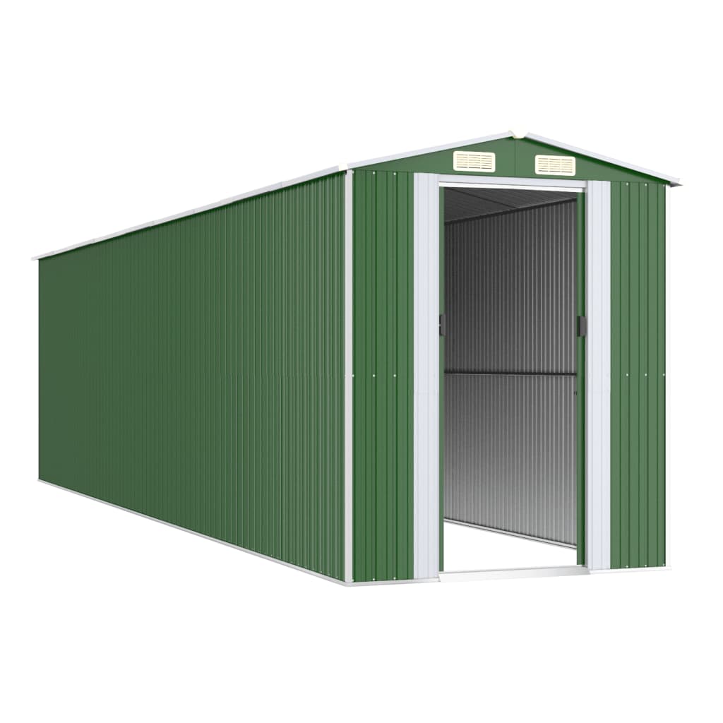 Shed BECKFORD, green, 192x772cm