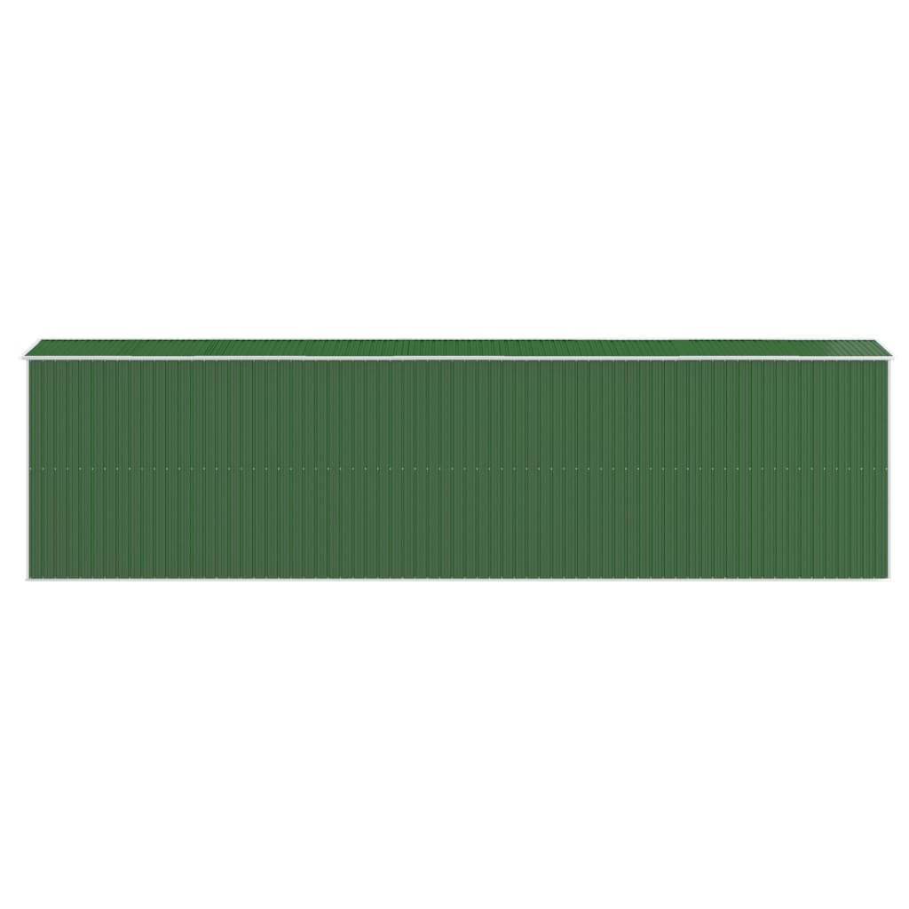 Shed BECKFORD, green, 192x772cm