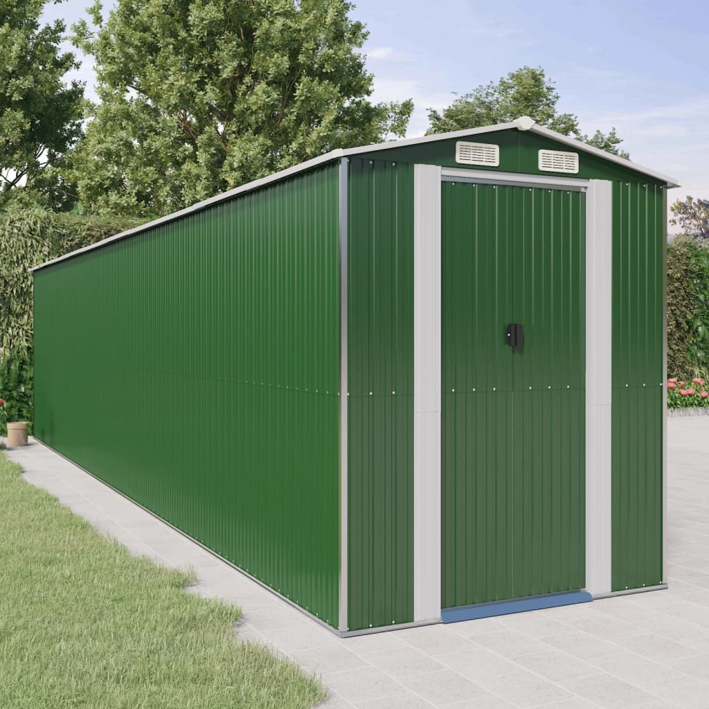 Shed BECKFORD, green, 192x855cm