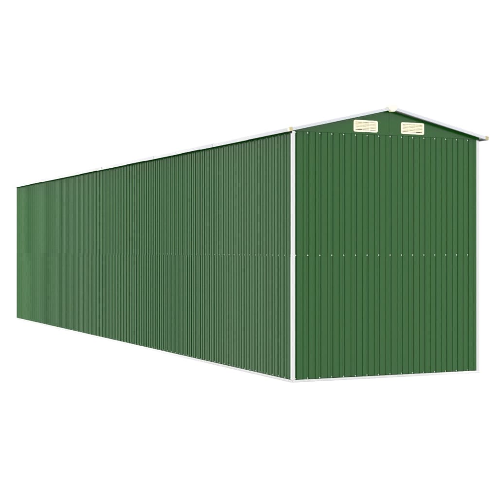 Shed BECKFORD, green, 192x938cm