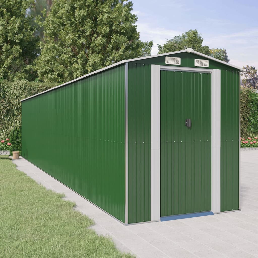 Shed BECKFORD, green, 192x938cm