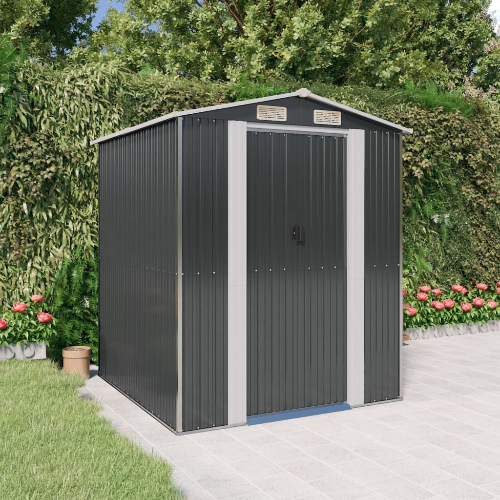 Shed BECKFORD, anthracite, 192x191cm