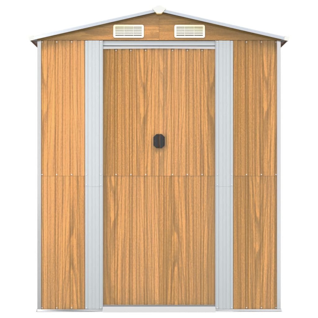 Shed BECKFORD, light brown, 192x1021cm
