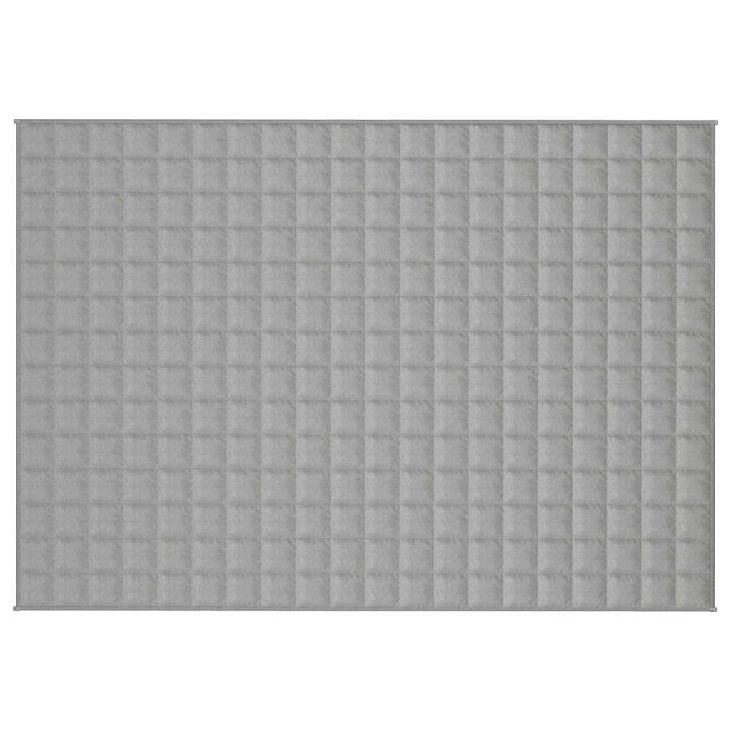 Smagā sega, pelēka, 138x200cm, audums, 6kg