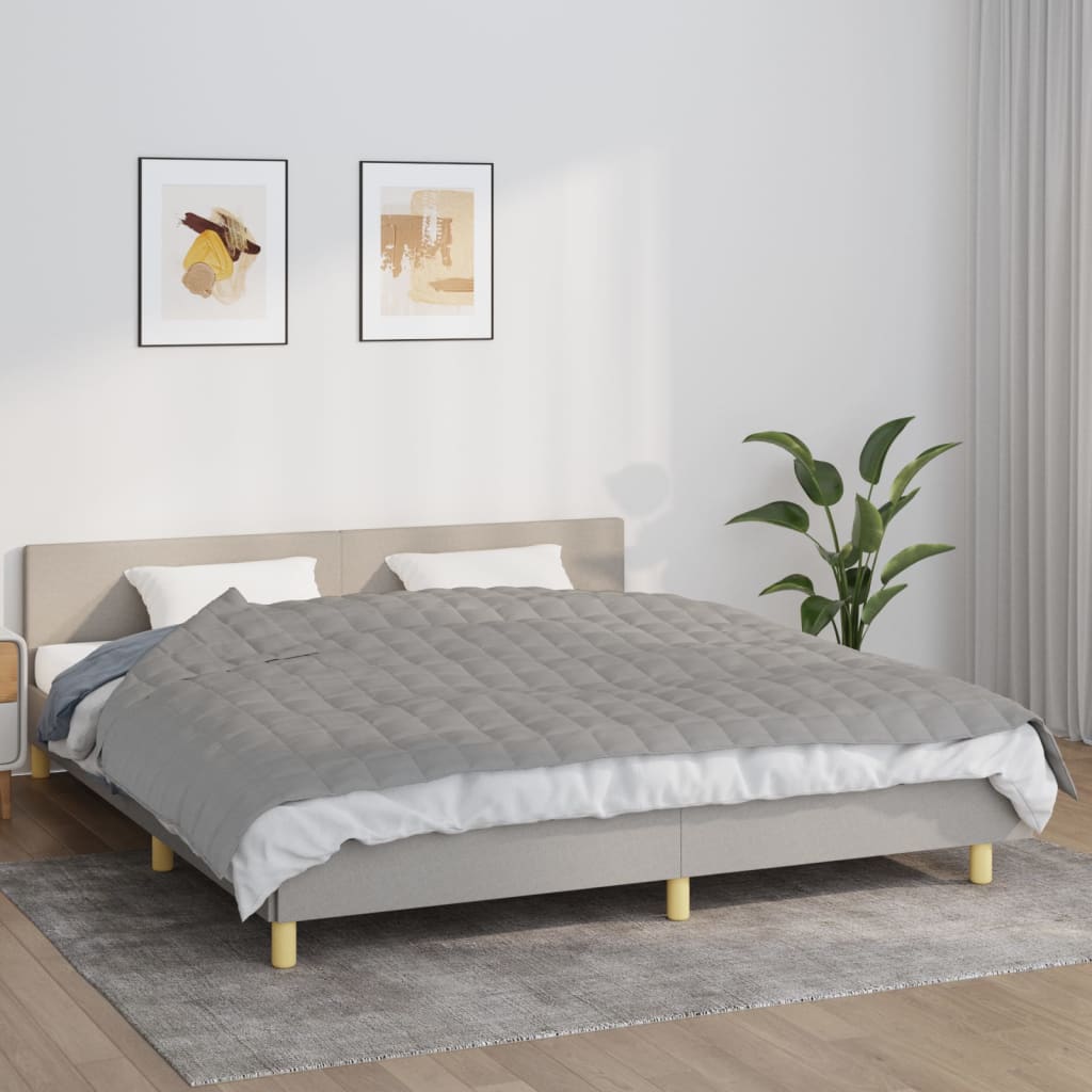 Svara sega, pelēka krāsa, 155x220cm, audums, 11kg